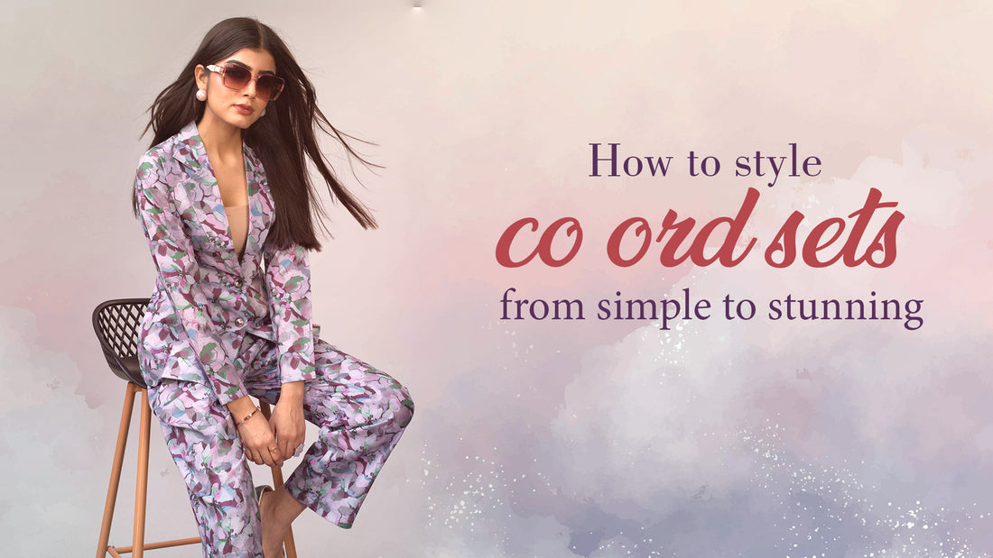 how to style co-ord sets: from simple to stunning