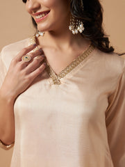 Matwali Embellished Silk Co-ord sets