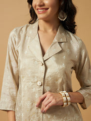 Matwali Embellished Silk Co-ord sets
