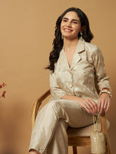 Matwali Embellished Silk Co-ord sets