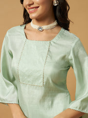 Matwali Embellished Silk Co-ord sets (Copy)