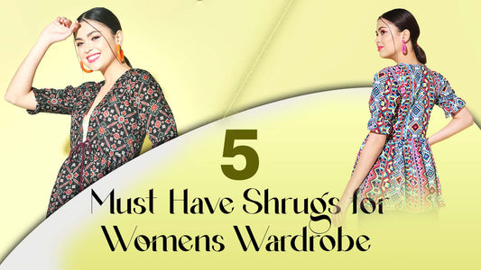 5 Must-Have Shrugs for Women’s Wardrobe: Matwali Styles to Invest in Now!